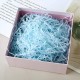 Virutas de papel para rellenar regalos 1 KG color azul