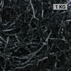 Virutas de papel para rellenar regalos 1 KG color amarillo