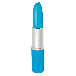 Bolígrafo Forma Pintalabios Azul