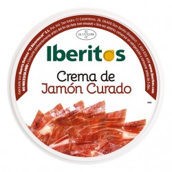 CREMA DE JAMON CURADO IBERITOS 250 GRS 