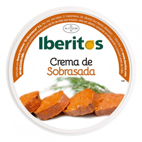 CREMA DE SOBRASADA IBERITOS 250GRS 