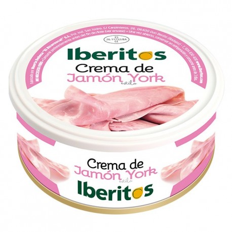 CREMA DE JAMON YORK IBERITOS 250GRS 
