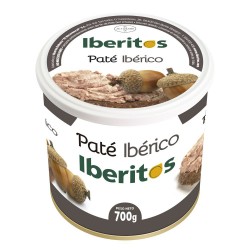 Lata grande de paté ibérico (700 gr)