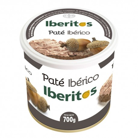 Lata grande de paté ibérico (700 gr)