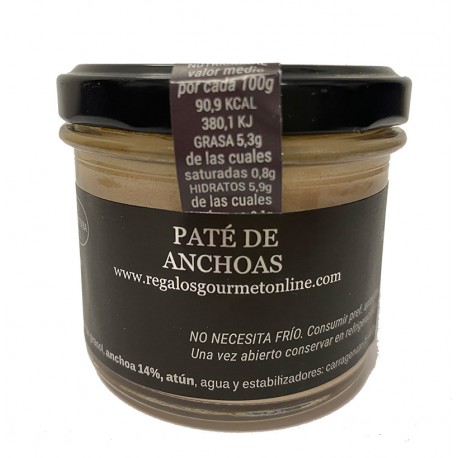 Paté de anchoas 110 gramos iberitos