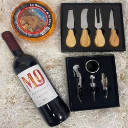Regalo con Set de vinos y quesos