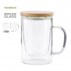 Vaso de cristal para té e infusiones