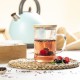 Vaso de cristal para té e infusiones