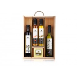 Estuche de madera gourmet de La Chinata para regalar
