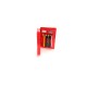 Estuche rojo para que coloren los niños