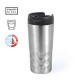 Vaso Termo aislante para llevar en color Plateado