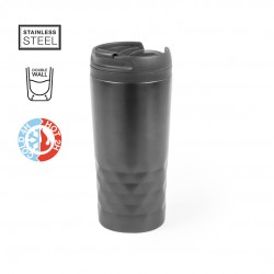 Vaso Termo aislante para llevar en color Negro