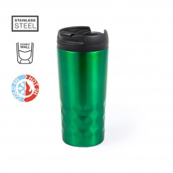Vaso Termo aislante para llevar en color Verde