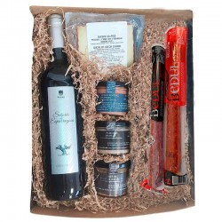 Cesta de regalo para empleados gourmet