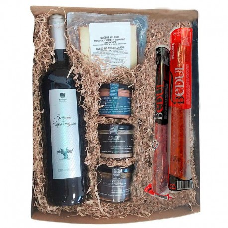 Cesta de regalo para empleados gourmet