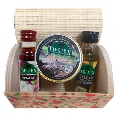 Vinagre y aceite con iberitos