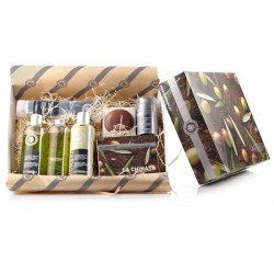 Estuche de cosmética natural para hombres tamaño grande.