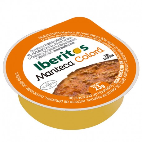 Manteca colorá "Iberitos"