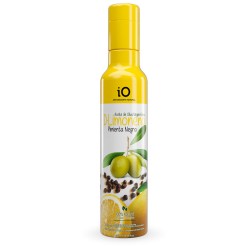 Aceite de oliva virgen extra con limón y pimienta negra