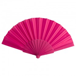 Abanico de Tela color Rosa