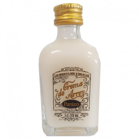 Licor miniatura arroz con leche 5 cl de Panizo regalo empresa