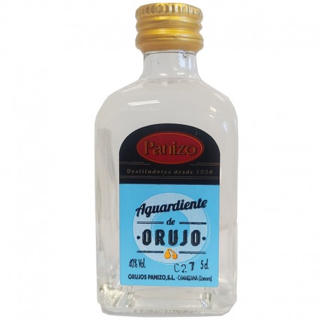 Miniatura alcohol Aguardiente 5 cl.