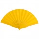 Abanico de tela Amarillo