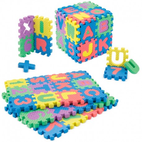 Juego de formas de Goma espuma