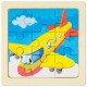 Conjunto de 5 puzles infantiles en madera.