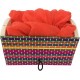 Baúl con pañuelo colores