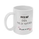 Taza día de la madre personalizable