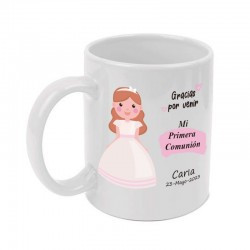 Taza para comunión personalizada