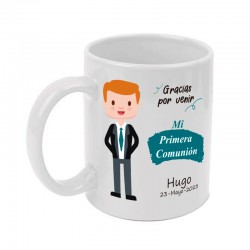 Taza para comunión personalizada
