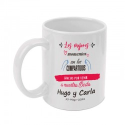 Taza para comunión personalizada