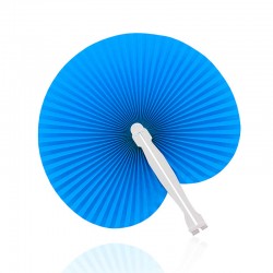 Pai pai de papel en color Azul