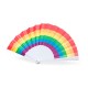 Abanico arcoíris LGTBI