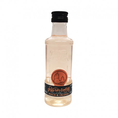 Miniatura Gin Puerto de Indias Pure Black Edition 50 ml