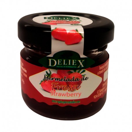Tarro miniatura mermelada de fresa