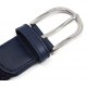Cinturón unisex trenzado elástico Azul Marino