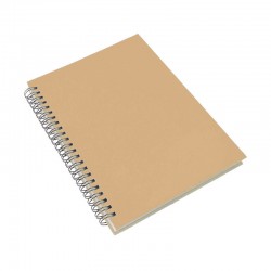 Libreta kraft con anillas formato A5