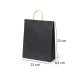 Bolsa negra pequeña eventos papel 22 x 23 x 8,5 cm
