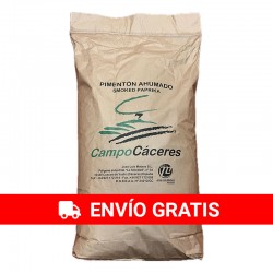 Saco 25 kg de pimentón ahumado agridulce