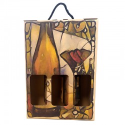 Estuche elegante para vinos