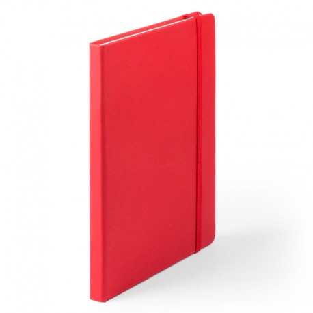 Bloc de notas A5 color rojo