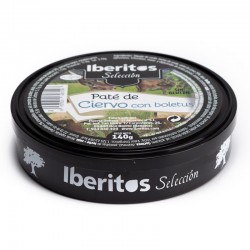  PATE DE CIERVO CON BOLETUS IBERITOS 140GR 