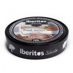 PATE IBERICO CON HIGOS DE ALMOHARIN IBERITOS 140GR 