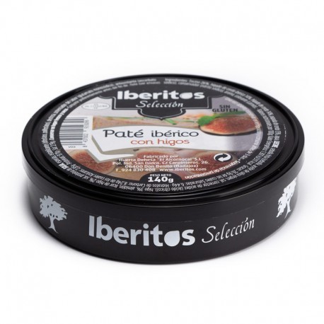 PATE IBERICO CON HIGOS DE ALMOHARIN IBERITOS 140GR 