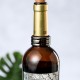 Set de vinos acero inoxidable negro brillo