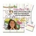 Invitaciones comuniones en puzzle